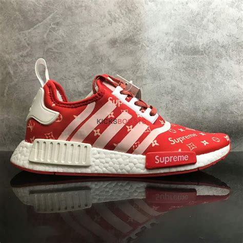 supreme louis vuitton adidas nmd r1|supreme louis vuitton sneakers.